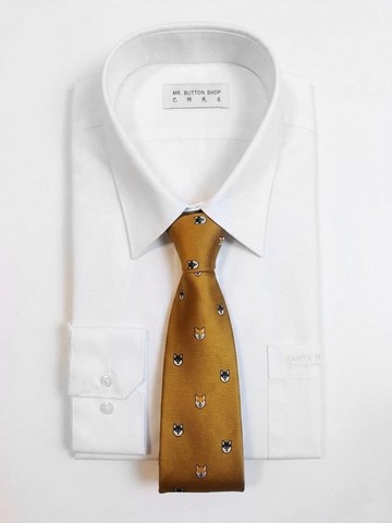 柴犬兄弟 領帶  Neckties 古銅金
