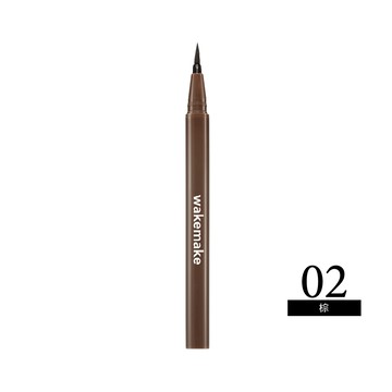 WAKEMAKE唯可魅 24小時完美持久防水抗油眼線液筆-02棕