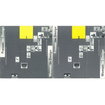 Frauen im Design vol.1 and 2 絕版英文設計書 [建築人設計人的店-上博圖書]