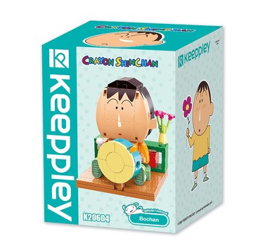 《Qman 啟蒙積木 》keepplay 蠟筆小新 公仔系列  阿呆 東喬精品百貨