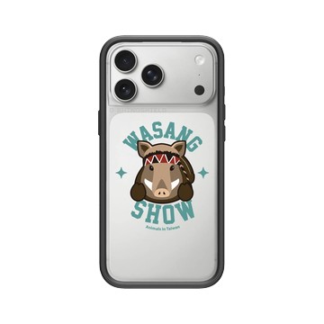 iPhone 17 Pro Max Mod NX -邊框背蓋組合 (相機按鈕) 黑 - 花生騷 WasangShow - 山豬