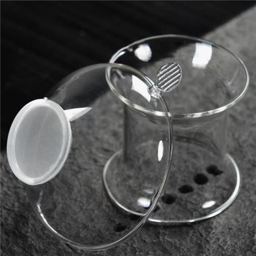 耐熱玻璃茶壺茶漏功夫茶具茶道零配件隔濾茶器 過濾網公道杯茶具