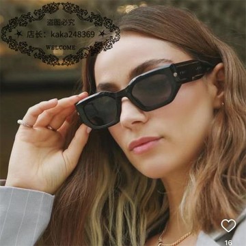 p家明星同款貓眼框時尚墨鏡歐美風ins板材潮流男女太陽眼鏡spp066