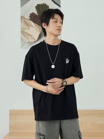 戶外活動時光背圖短T