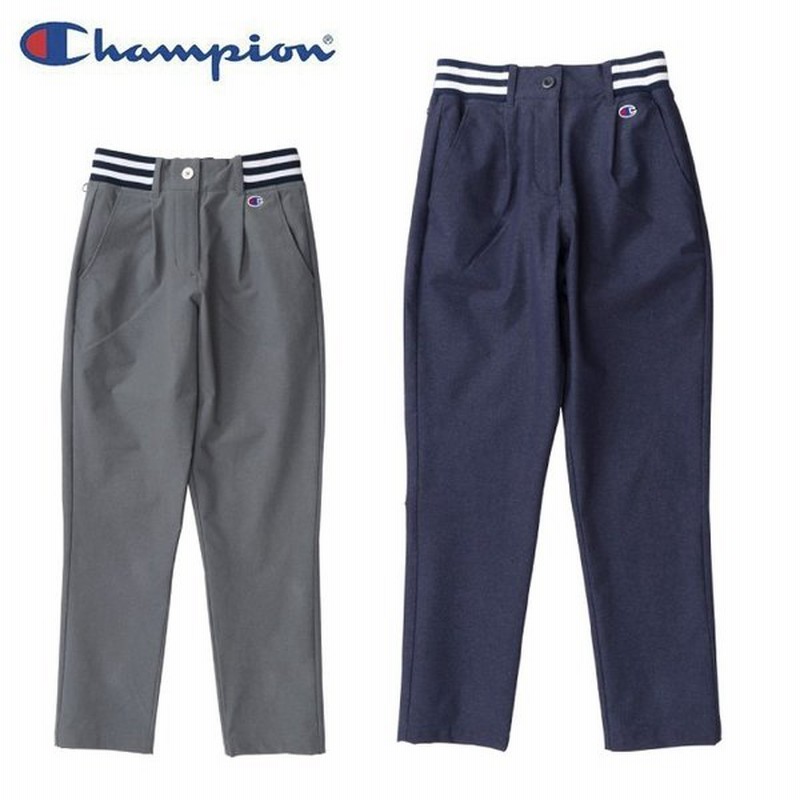 チャンピオン Champion ゴルフウェア ロングパンツ レディース ウィメンズ ストレッチナイロンパンツ Cw Qg4 通販 Lineポイント最大0 5 Get Lineショッピング