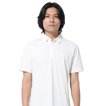 【Takaka】男POLO仿棉感排汗衣『珍珠白』C55511 戶外 露營 登山 健行 休閒 時尚 POLO衫 短袖 上衣