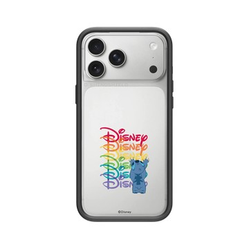 iPhone 17 Pro Max Mod NX -邊框背蓋組合 (相機按鈕) 黑 - 迪士尼-史迪奇 Disney Stitch - 史迪奇 Stitch - Pride Celebration