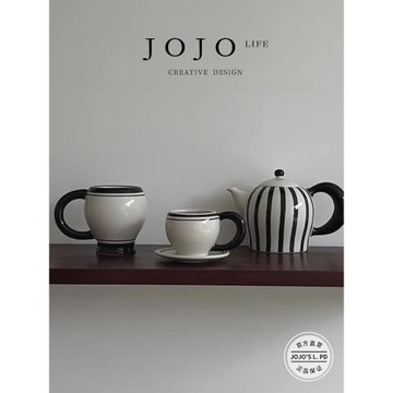 JOJO'S L. PD.feeding.陶瓷茶壺套裝描繪下午茶花茶茶具 | 鼻飼