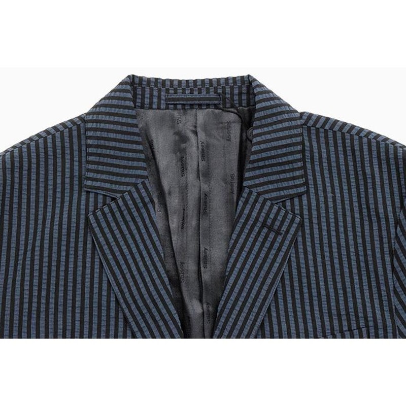 Stussy Stripe Seersucker Sport Coat-