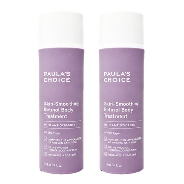 下殺出清買一送一【寶拉珍選】抗老化緊緻A醇身體乳118ml 兩入組 公司貨 (效期至2026.05.01)