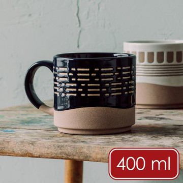 《danica》Heirloom石陶馬克杯-低語400ml-- 水杯 咖啡杯 拿鐵杯 聖誕交換禮物