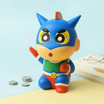 【Norns】蠟筆小新動感超人造型存錢筒_廠商直送