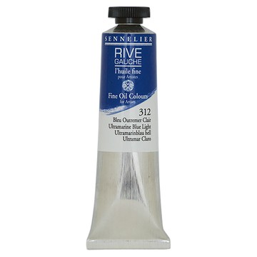 SENNELIER 申內利爾 Rive里夫專家級油畫顏料 一般色 群青淺藍 N130312.312  40ml  1色