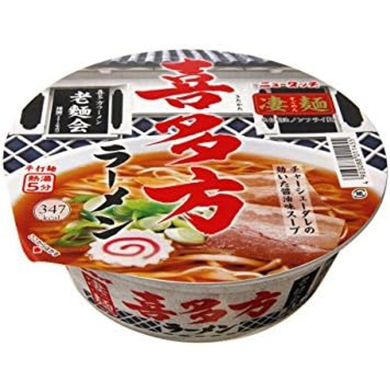 ニュータッチ 凄麺 喜多方ラーメン 114g×12個