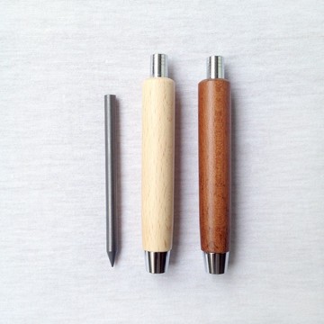 義大利原木按壓式繪圖筆/ 附鉛筆筆芯 | Francesco Rubinato