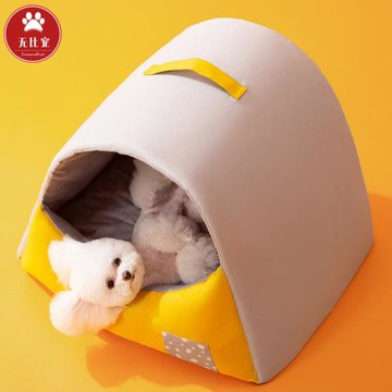 狗窩冬季保暖泰迪博美比熊茶杯俊介小鹿犬雪納瑞柯基法斗柴犬用品