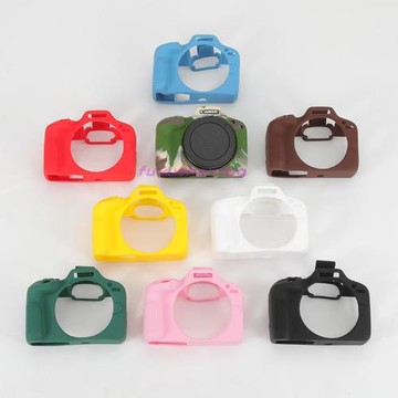 適用佳能 R100 硅膠套保護套相機包 荔枝紋相機軟殼包防摔 防摔