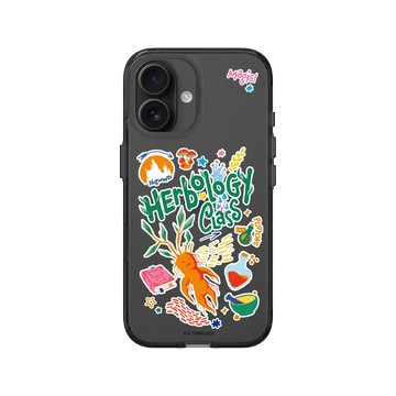 iPhone 16 Clear (相機按鈕) 酷墨灰 - 哈利波特 Harry Potter - 藥草學的魔法