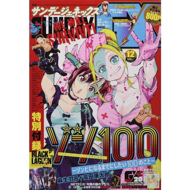 月刊サンデージェネックス 2020年 12 月号 雑誌