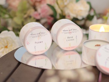 客製化 旅行版大豆蠟燭罐