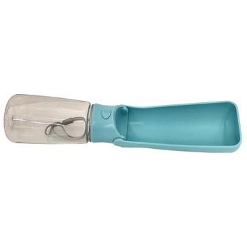 AFAMIC 大容量摺疊收納寵物外出飲水隨行杯 550ml  白色  1個