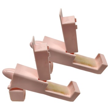 按鈕開門神器 粉色 ABS材質  11.5 x 2.5 x 3cm  2個