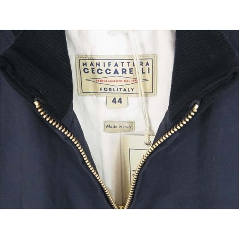 マニファッツュラチェッカレッリ Manifattura ceccarelli 6017-QL BLAZER COAT ジャケット Navy 44  【新古品】【未使用】【中古】 | LINEショッピング