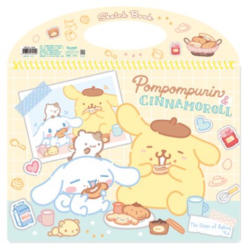 蝦皮隔日到貨 三麗鷗Sanrio 手提畫冊 13K-布丁狗與喜拿 墊腳石購物網
