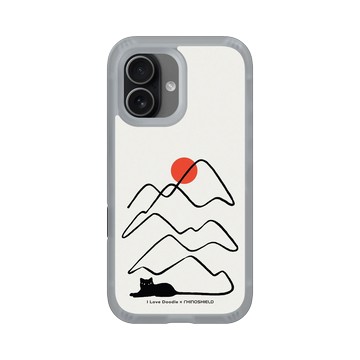iPhone 17 AirX 流變灰 - ilovedoodle (Lim Heng Swee) - Cat Landscape - Tail 貓咪尾巴