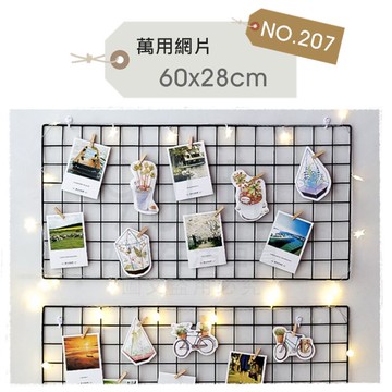 【九元生活百貨】NO.207 萬用網片/60x28cm 網格 網架 吊籃搭配 PE網片