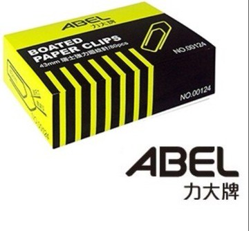 力大 00124 瑞士強力迴紋針 (43MM，80入/盒)