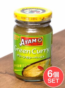 グリーンカレーペースト Thai Green Curry Paste    料理の素 ココナッツ マレーシア シンガポール 食品 食材 ア
