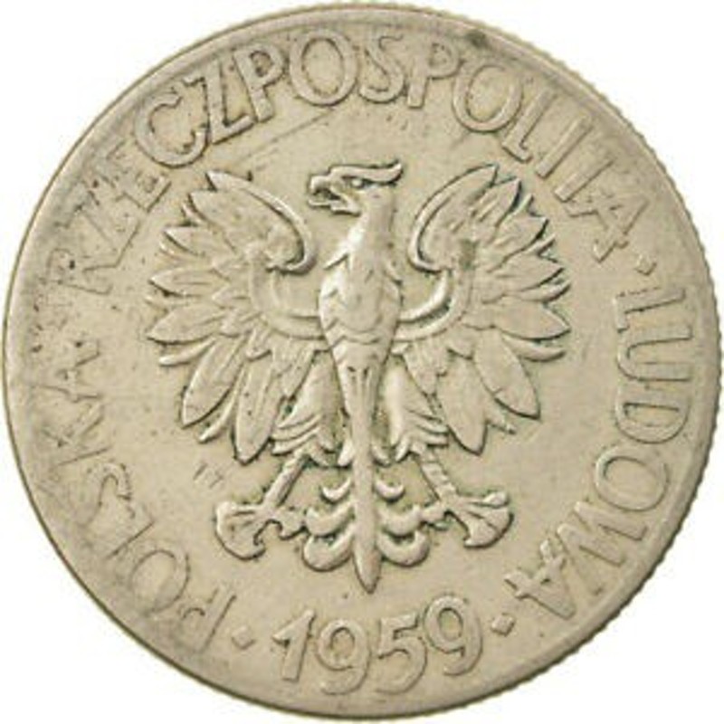 アンティークコイン [#743268] Coin, Poland, 10 Zlotych, 1959