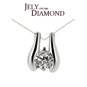 【JELY】剔透迷人0.50克拉-H&A八心八箭美鑽項鍊