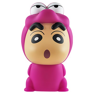 蠟筆小新存錢筒 居家擺飾  1個  恐龍 粉色