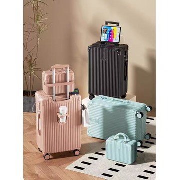 行李箱女ins新款高顏值拉桿箱萬向輪20寸學生密碼旅行箱男皮箱子