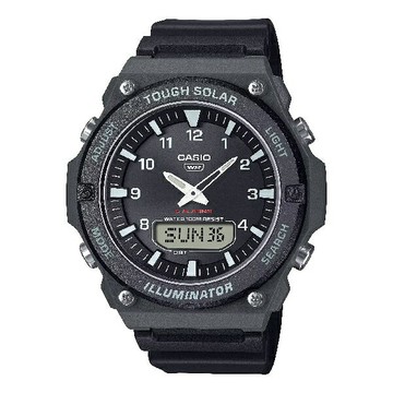 CASIO 卡西歐 AQ-S820W-1AV 太陽能驅動100米防水腕錶 50.1mm｜樂天領券現折★全館特惠中★指定刷卡回饋10%