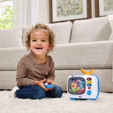 Vtech　雙語互動遙控學習小電視