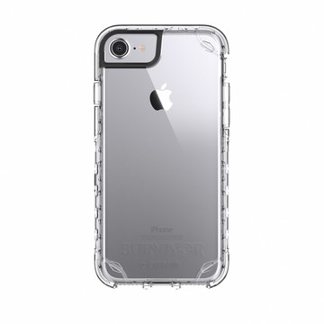 iPhone 8 / 7 / SE 3 / 2 殼 Griffin Survivor Journey iPhone 7 軍規防摔保護殼-透明色