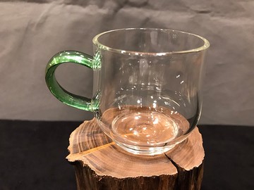 玻璃一把青小把杯(兩入)