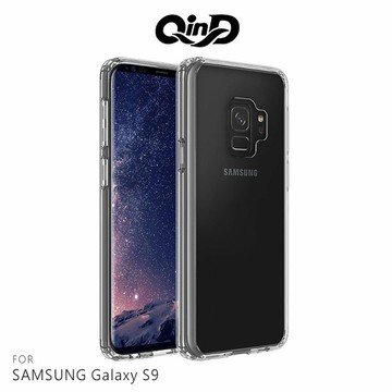 QinD SAMSUNG Galaxy S9/S9+ S9 Plus 雙料保護套 手機套 背蓋 透明殼 保護套【APP賺6%點數 領券最高折500】