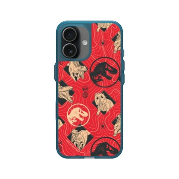 iPhone 17 Clear (相機按鈕) 夜幕藍 - Jurassic Park/ Jurassic World - 生存