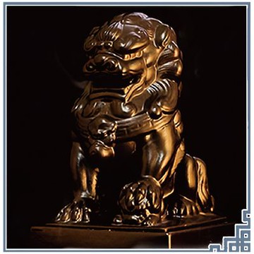 菩提居 祥獅八方進財香爐