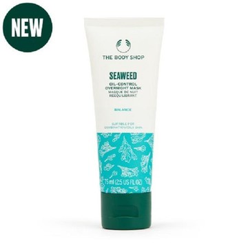 【THE BODY SHOP】 海藻淨化控油晚安凍膜 -75ML