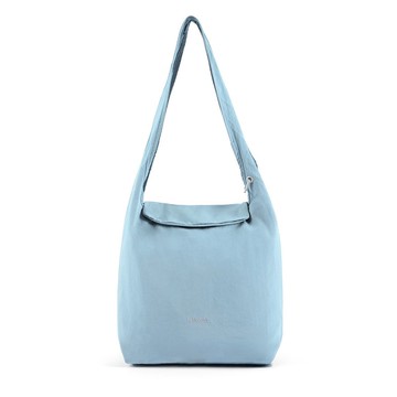 【SS26全新Roamer系列】ENZO 可變式翻蓋手提包(柔和藍)