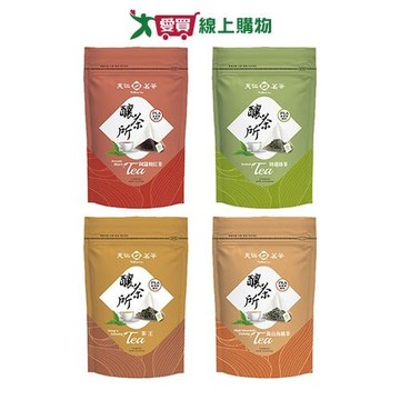 天仁釀茶所茶包系列(阿薩姆紅茶/特選綠茶/茶王/高山烏龍茶)(18-36入/袋)【愛買】