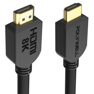 POLYWELL 寶利威爾 2.1 傳輸線  1m  PW15-W60-L010  1條
