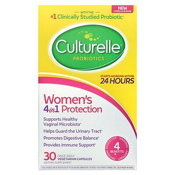 Culturelle, 益生菌，女士健康平衡，每日 30 粒素食膠囊