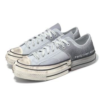 休閒鞋 Chuck 70 2 in 1 男鞋 女鞋 灰 白 1970 王逢陳 聯名款 解構 帆布鞋 A15742C