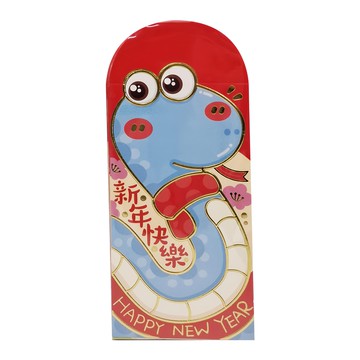 bebehome 立體耳朵造型創意新年紅包袋 喜蛇臨門設計  6入